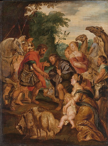 File:De verzoening van Jacob en Ezau Rijksmuseum SK-A-346.jpeg