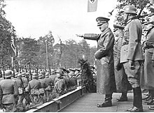 Hitler attends a Wehrmacht victory parade in Warsaw on 5 October 1939 Defilada wojsk niemieckich w Warszawie (2-105).jpg