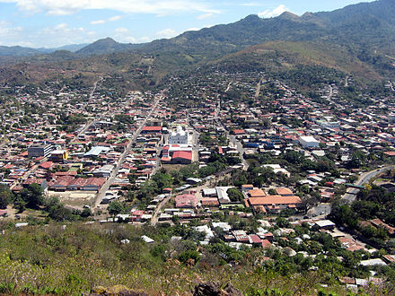 Matagalpa from mirador del Calvario