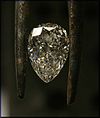 1-karaadine looduslik lihvitud teemant