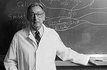 Robert F. Furchgott, University of Miami professor of pharmacology and Nobel Prize in Physiology or Medicine recipient Drfurchgott.jpg