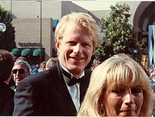 Ed Begley mit Penny Marshall bei den Emmy Awards 1988