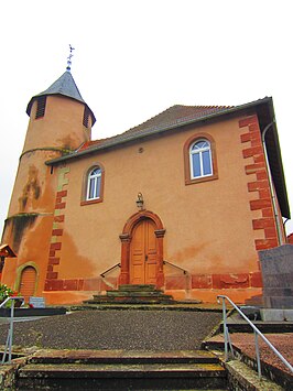 RK-Kerk van Saint- / St.Martin in Metting / Mettingen in Lothringen