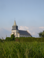 De kerk van Mouriez.