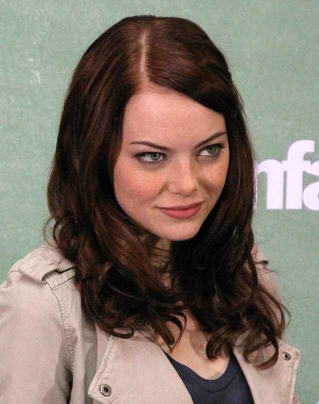 Photo of Emma Stone in 2010.