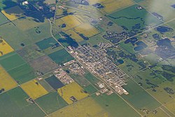 Aerial image of Fairview from July 2016.
