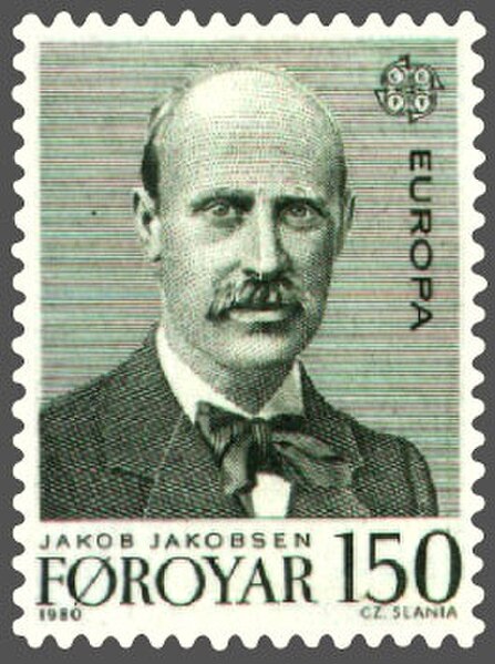 Jakob Jakobsen was a Faroese linguist and leading documentarist of Norn.
