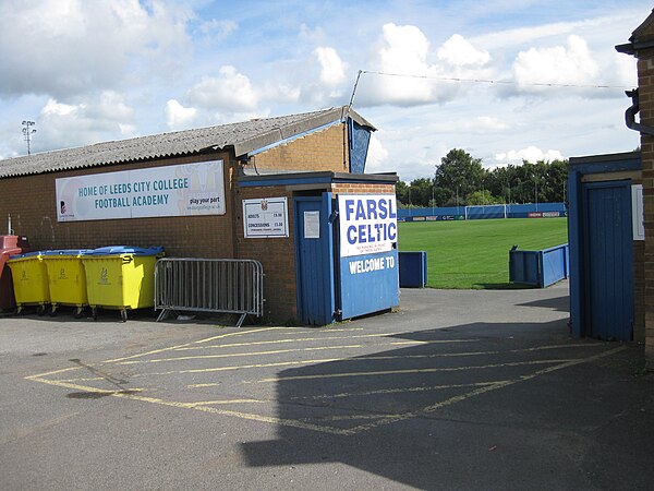 Throstle Nest football ground