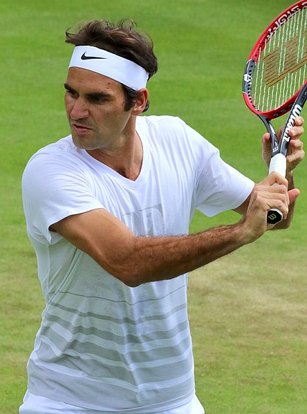 Federer at the 2016 Wimbledon Championships