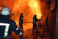 Пожар на харьковском рынке Барабашово