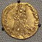 First Umayyad gold dinar, Caliph Abd al-Malik, 695 CE.jpg