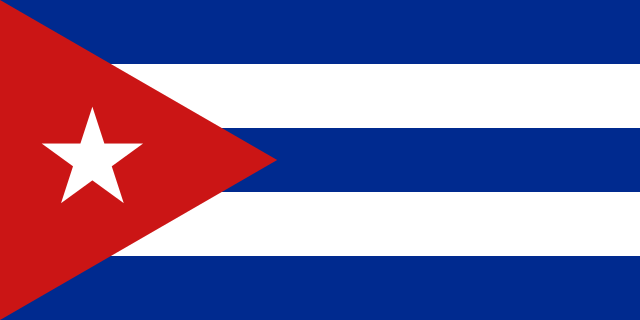 Description de l'image Flag of Cuba.svg.