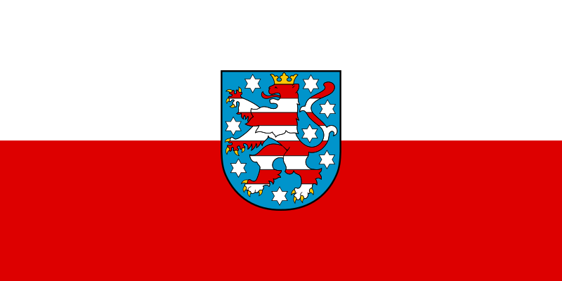 صورة:Flag of Thuringia (state).svg