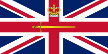 Flag of a Lord Lieutenant Flag of a Lord Lieutenants.svg