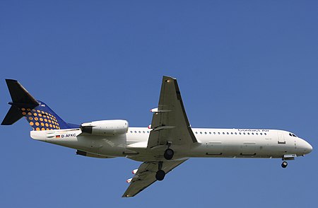 Fokker 100 (F-28-0100) D-AFKC (cn 11496) Contact Air Interregional. (5643654344).jpg