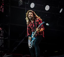 Dave Grohl performing at Rock am Ring and Rock im Park 2018