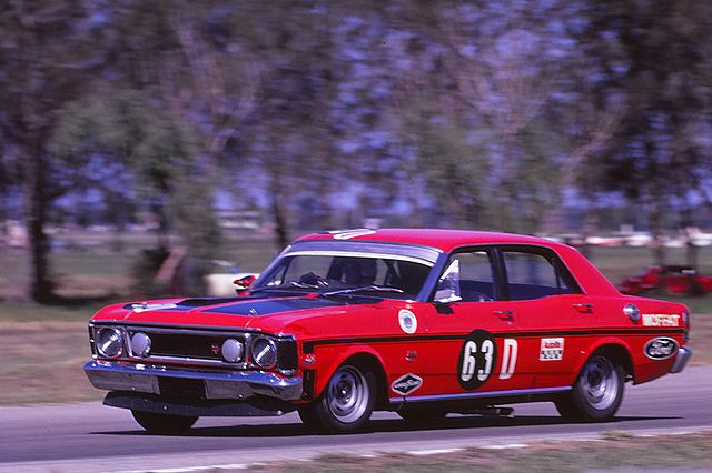 Works Ford Falcon GTHO Phase II in 1970/71