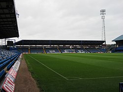 The Milton End with new roof in 2007. Fratton Park - panoramio.jpg