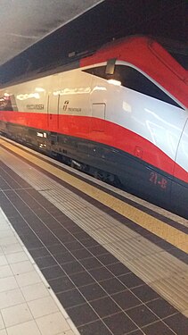 Frecciarossa Train in rome termini