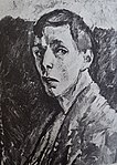 Gösta Sandels, självporträtt (1914)