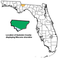 Thumbnail for Gadsden County, Florida paleontological sites