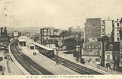 COLOMBES, la gare