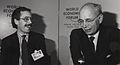 Gary Hamel and Klaus Schwab - World Economic Forum Annual Meeting 1991.jpg