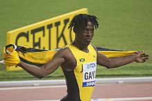 Weltmeister mit Weltjahresbestleistung und jamaikanischem Landesrekord: Tajay Gayle