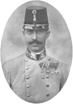 Barón Eduard von Böhm-Ermolli (1856-1941) Mariscal de Campo de Austria-Hungría.