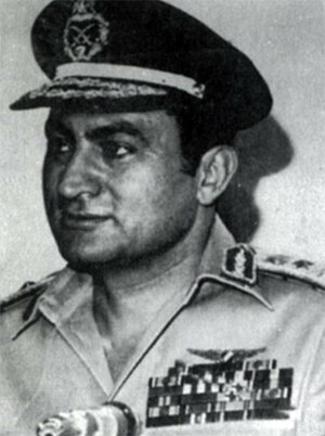 General Mubarak as Commander of the Air Force