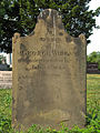 Early settler’s tombstone, Hiland Cemetery, Ross Township, Allegheny County, Pennsylvania