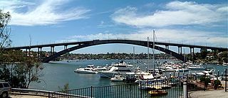 <span class="mw-page-title-main">Gladesville Bridge</span> Bridge in Sydney, Australia