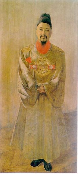 File:Gojong-King of Korea-by.Hubert Vos-1898.jpg