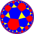 Uniform tiling of hyperbolic plane, 3x3o8x. Generated by Python code at User:Tamfang/programs.