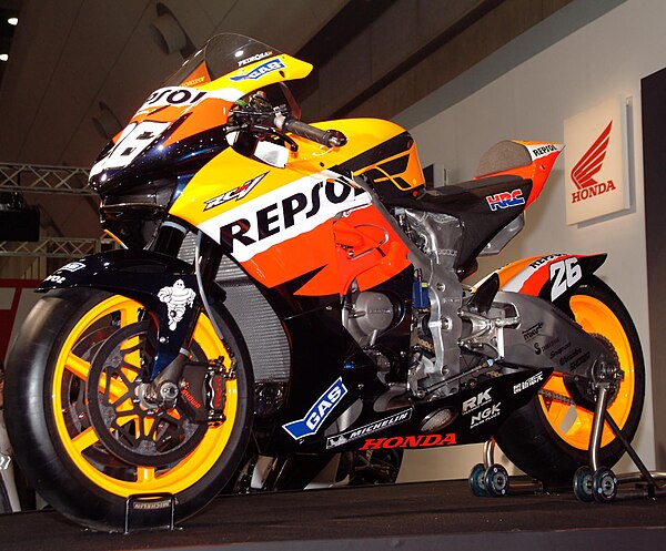 Dani Pedrosa's 2007 Honda RC212V