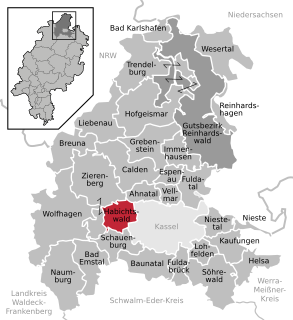 <span class="mw-page-title-main">Habichtswald, Hesse</span> Municipality in Hesse, Germany
