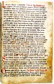 Jeden z nejstarších dochovaných písemných záznamů, datovaný do let 1192-1195