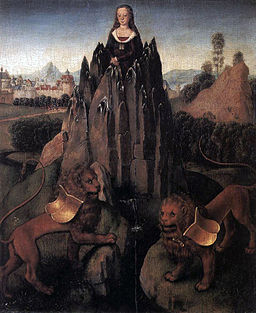 Hans Memling - Allegory with a Virgin - WGA14896