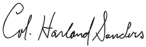 File:Harland Sanders Signature.svg