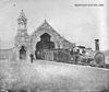 Haslem's Creek Cemetery station on the Rookwood Cemetery line circa 1865