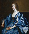 Антонис Ван Дейк "Генриетта Мария Французская", 1636 - 1638 годы.