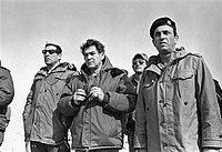 רא"ל דוד אלעזר לובש דובון חיילים, תקופת מלחמת יום כיפור, אוקטובר 1973.