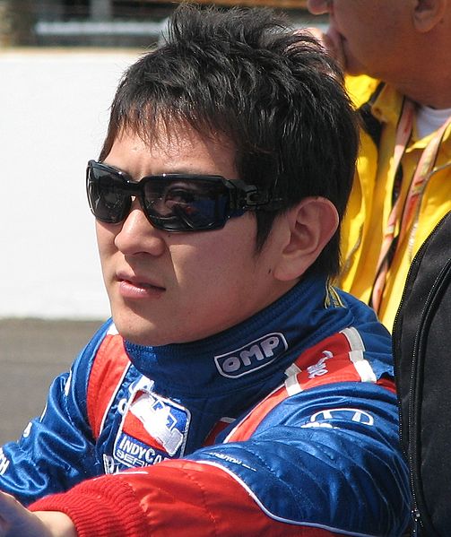 File:Hideki Mutoh 2009 Indy 500 Second Qual Day.JPG