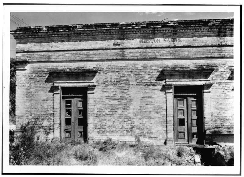 File:Historic American Buildings Survey, W. Eugene George, Jr., Photographer July, 1961 NORTH ELEVATION. - Nextor Saens Store, Hidalgo Street and Juarez Alley, Roma Creek, Starr HABS TEX,214-ROMA,1-3.tif