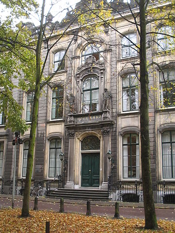 The Huis Huguetan on Lange Voorhout, Supreme Court seat from 1988 to 2016