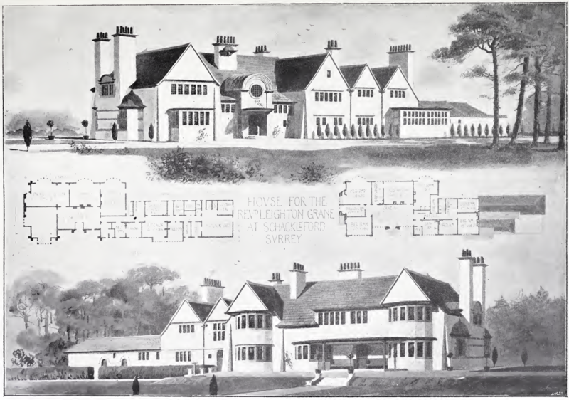 File:House at Shackleford, Surrey - C. F. A. Voysey architect.png