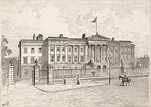 The old infirmary in Prospect Street completed in 1884 Hull Royal Infirmary (old print).jpg