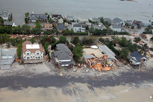 Hurricane Sandy damage Long Beach Island