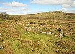 Thumbnail for File:Hut circle, Bagtor Down - geograph.org.uk - 4002581.jpg