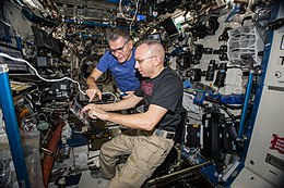 ISS-53 Paolo Nespoli and Randy Bresnik in the Destiny lab.jpg